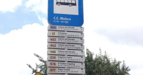 PARADERO SITP CENTRO COMERCIAL MUISCA  069A05